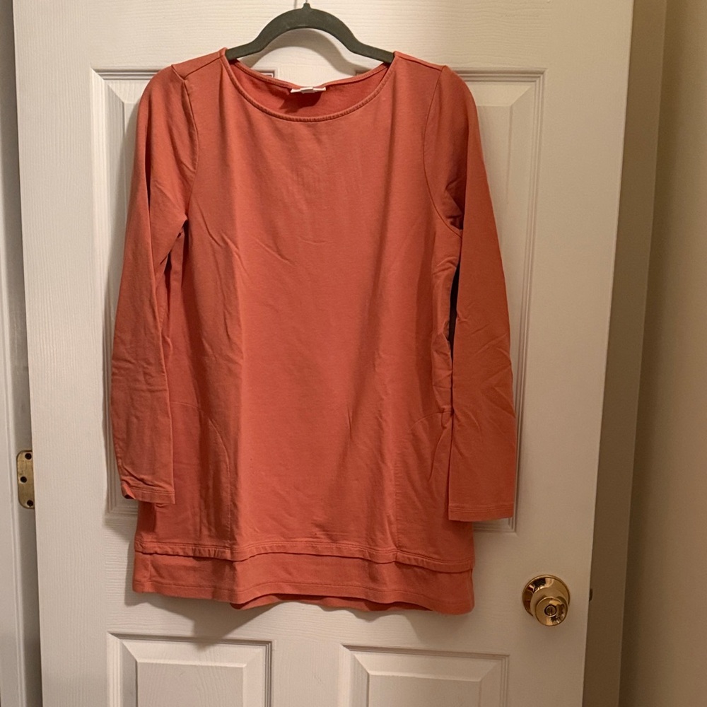 J. Jill Women's Coral Tunic Top